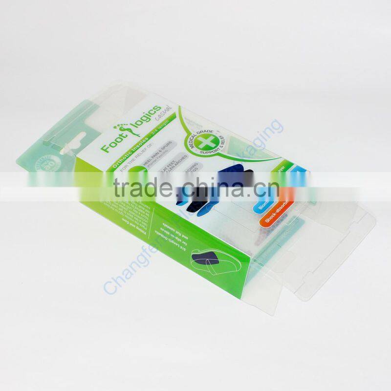 Environmental Insole Packaging Plastic Box from ShenZhen
