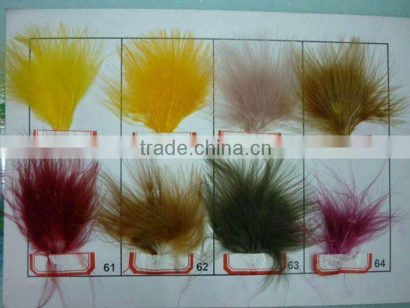 multi colored dance costume marabou feather fan LZJXM00865