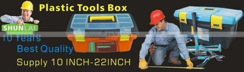 CE certificate 18" plastic toy mechanic tool box set