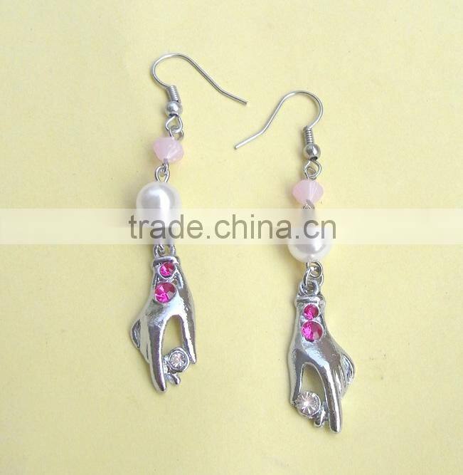 cute star pendant and earring charm