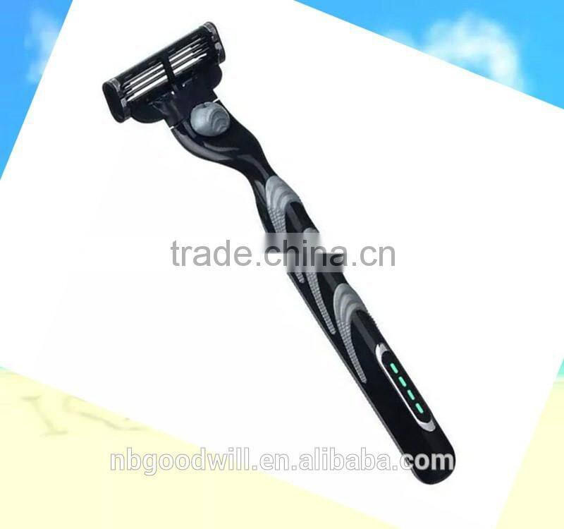 3 Layers blades, shaving tool post, razors, three layer segment of general, aureate, gray