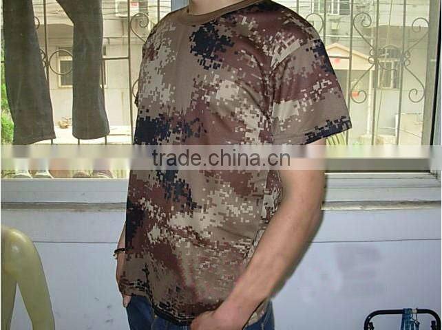 desert army camouflage t-shirt