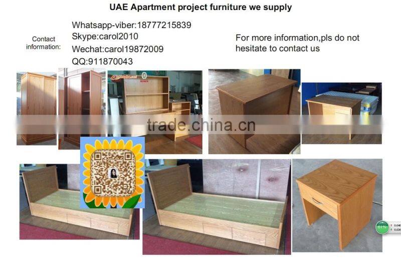 Saudi Arabic Market University Apartment Bedroom Wooden Wardrobe