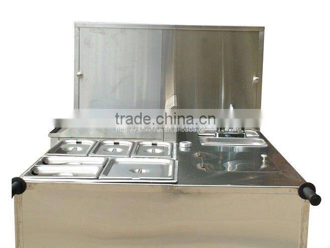 Hot Dog Cafe Concession Cargo Catering Trailers XR-HD210 A