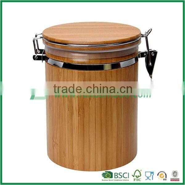 Bamboo Jar Canister