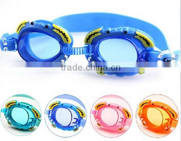 Waterproof cartoon swimming goggles for kids