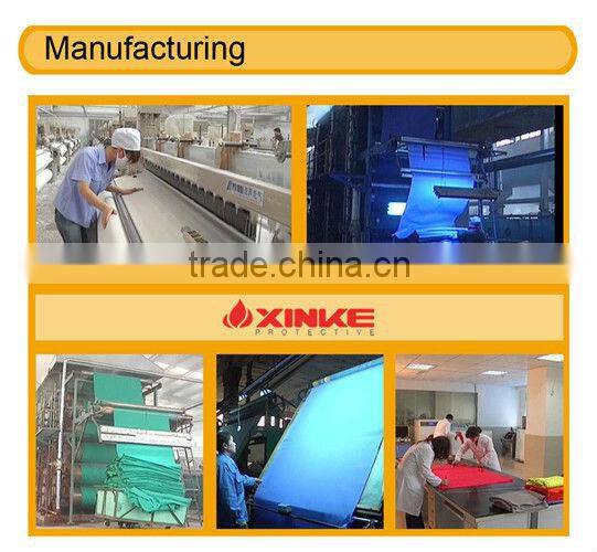 fluorescent yellow Modacrylic protective fabric with EN 471