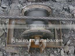 conveyor nylon ground roller for coal mine