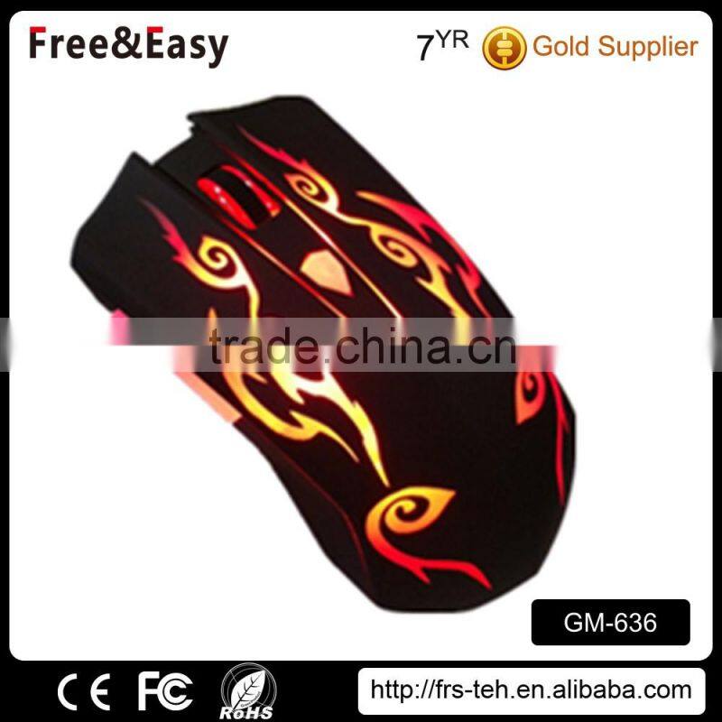 Fashionable and Cheap 6D USB Optical wired Gaming Mouse