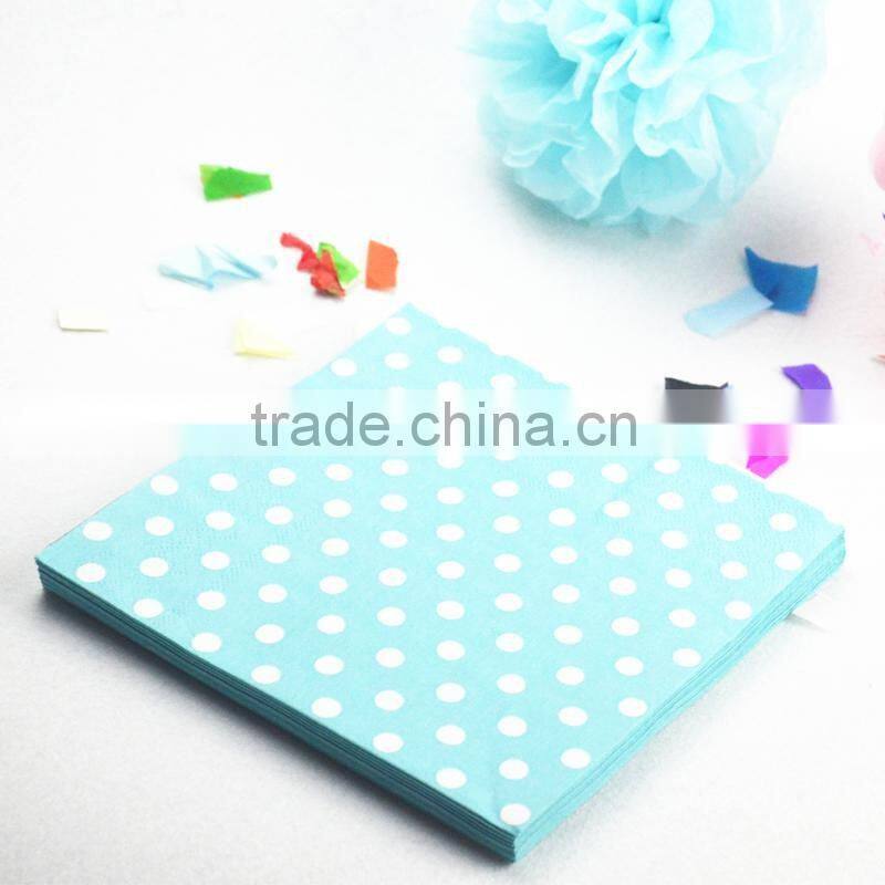 manufacture decorative colored custom printed paper serviette