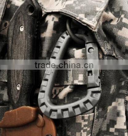 Yukai plastic bag parts products black Dee wiregate carabiners for bags accessories