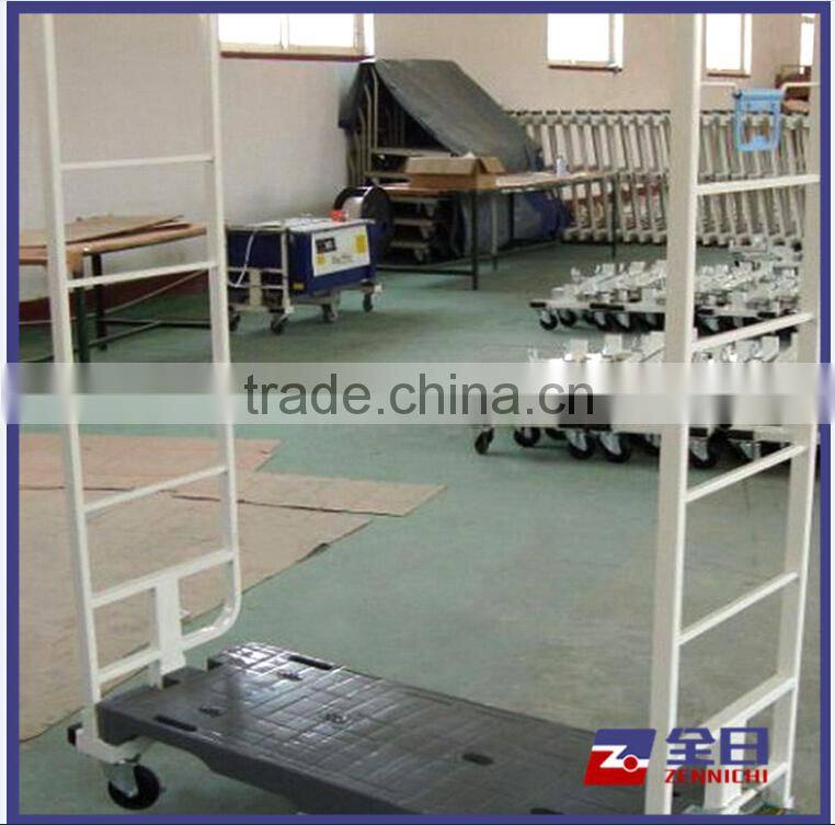 Steel Storage Trolley with six Wheels