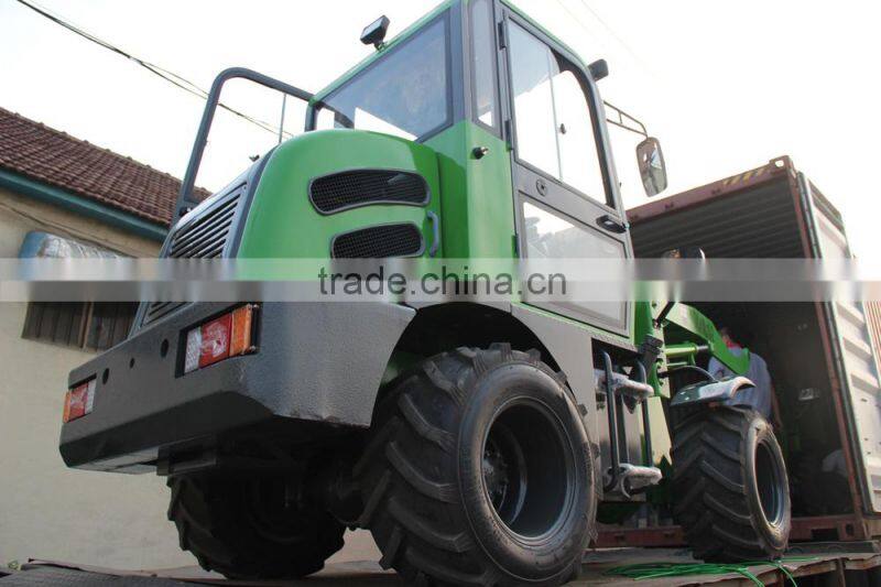 HOT sale ZL08 with enlarged cabin mini loader with 4 in 1 bucket