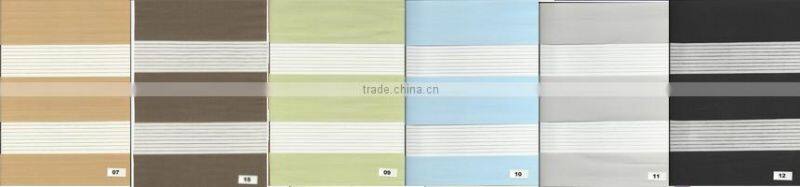 Textile venetian blinds 18 mm ,28mm, 38mm zebra roller blinds with zebra fabric