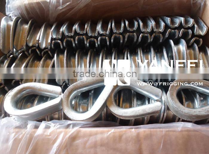 Stainless Steel G411 Light Duty US Type Wire Rope Thimble