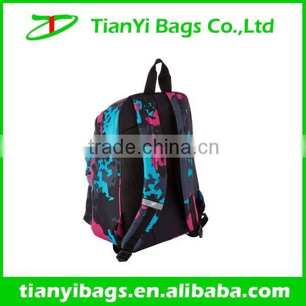 2014 new style sports back zipper backpack