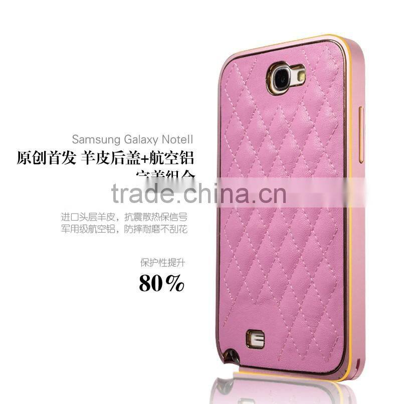 Hand-made Lingge case for samsung n7100 made in china