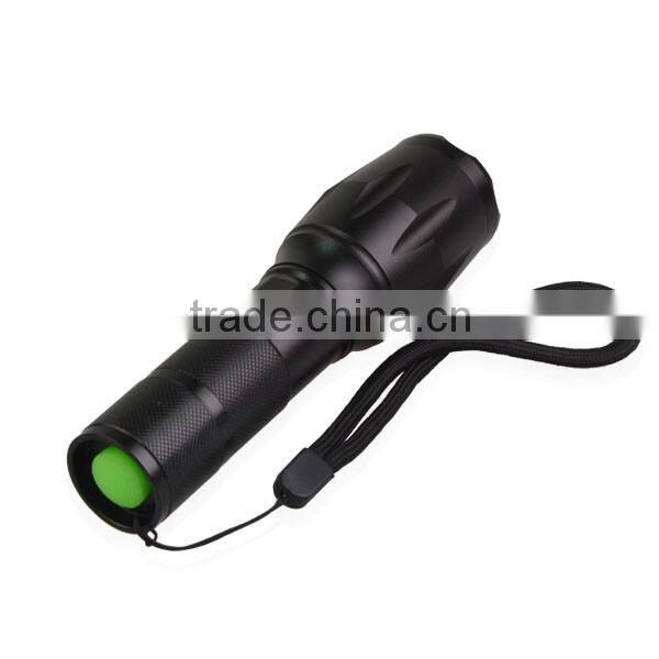 Glow In The Dark Button G700 Style LED Tactical Flashlight XM-L T6