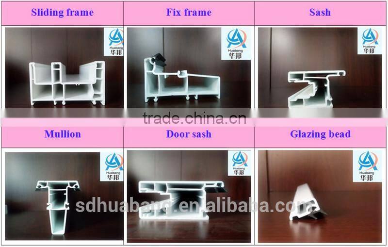 upvc profile double glazing bead