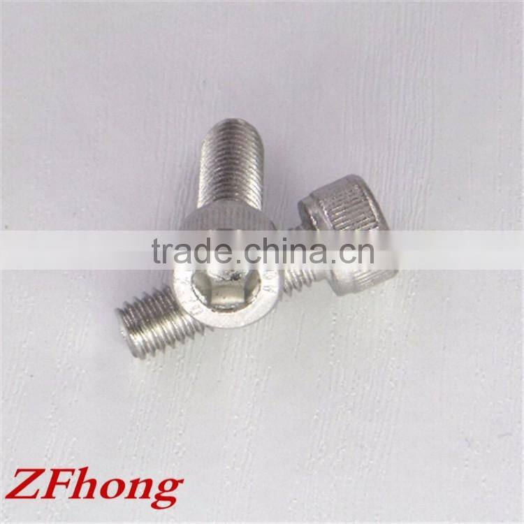 m1.4 - m12 din912 a2 304 stainless steel hex socket cap screw