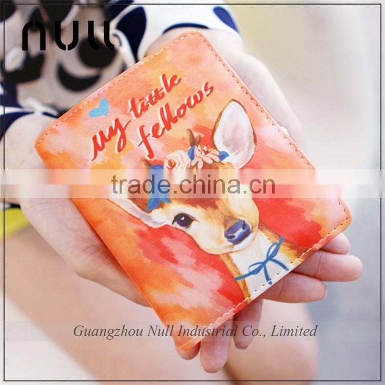 Latest Design Ladies Leather Animal Coin Women Wallet Purse Leather