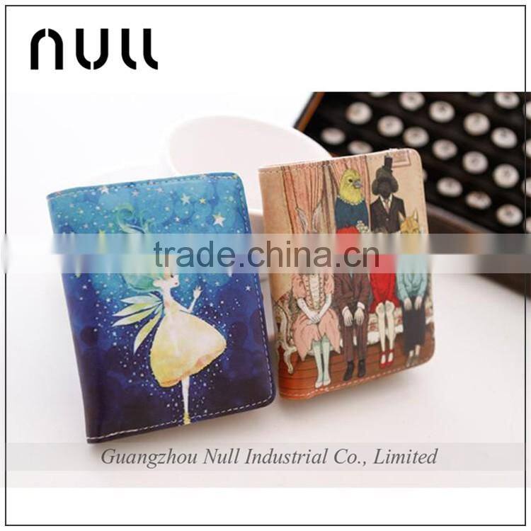 Latest Design Ladies Leather Animal Coin Women Wallet Purse Leather