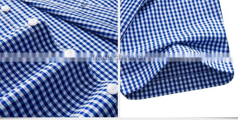 Factory price bamboo clothing western style mens casual shirts pattern