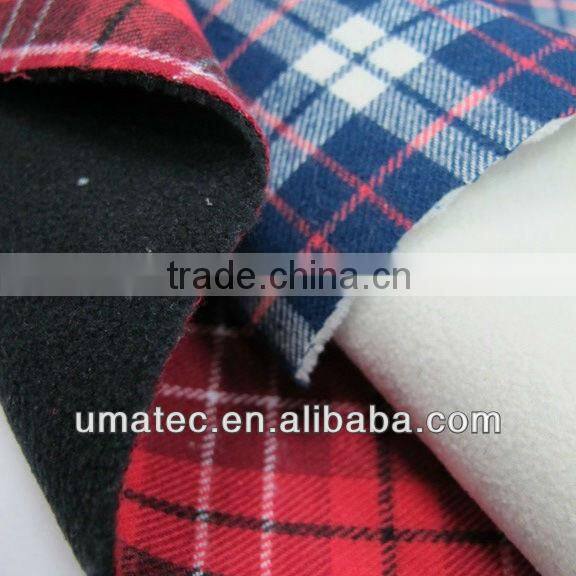 Women's Bonded Cotton Flannel Fleece button Jacket