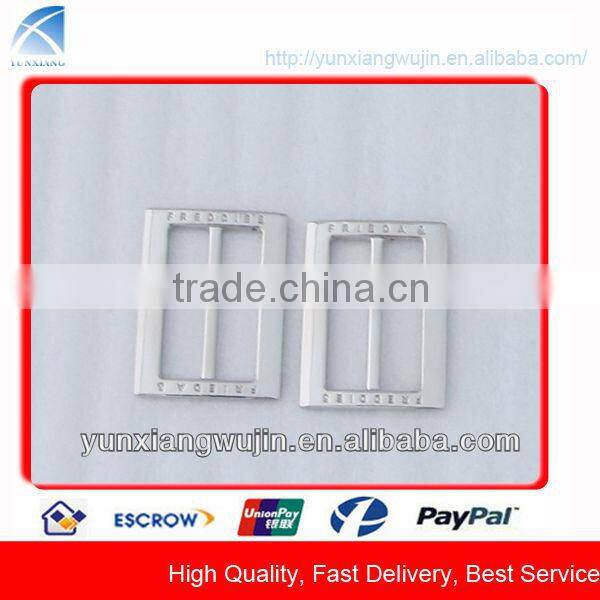 CD6763 Custom Alloy Made Embossed Metal Slide Buckle Belt