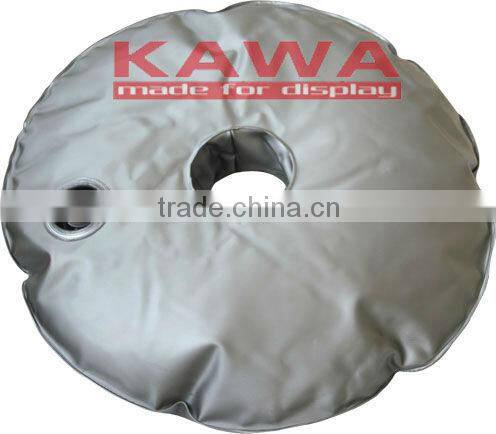 Water bag round deluxe for cross base and outdoor advertising Samples