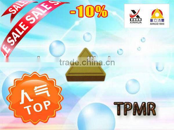 High quality cemented carbide inserts ISO turning inserts TPMR