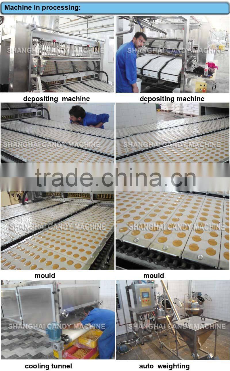 Medium capacity toffee candy machine for low cost