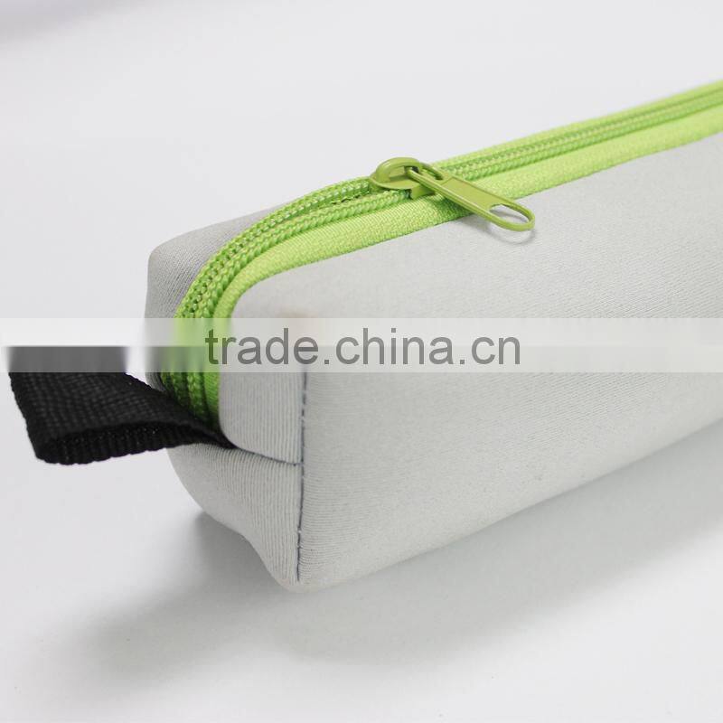 waterproof Neoprene custom printed pencil case pencil holder pencil bag