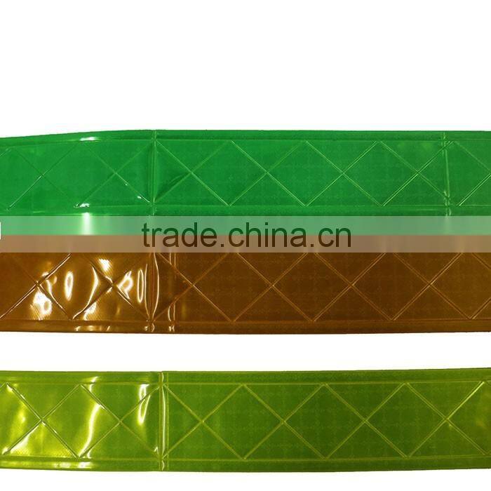 4CM Road sign reflective tape PVC & X pattern reflective strap