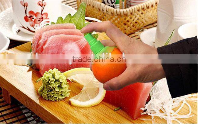 2pc Creative Gift Lemon Juice Sprayer Citrus Lime Orange Spray Squeezer Hand Juicer Juice Maker