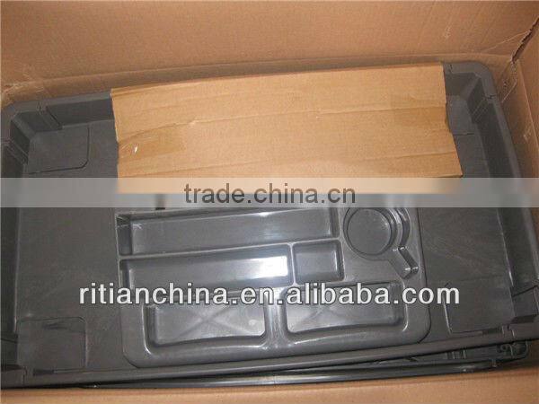 Service cart/service trolley with 4 wheels