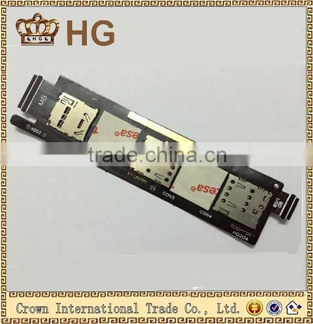 Original Sim Card Holder Slot Reader For Asus ZenFone 6 Sim Slot Reader Flex Cable