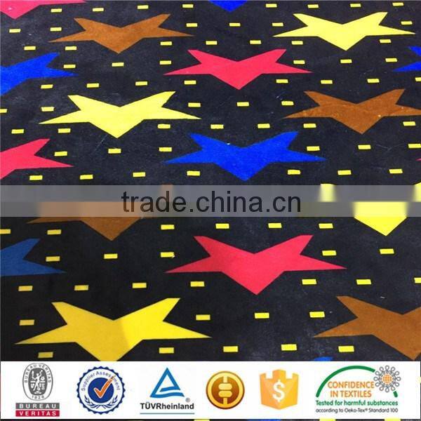 Polyester Stretch Velvet Fabric