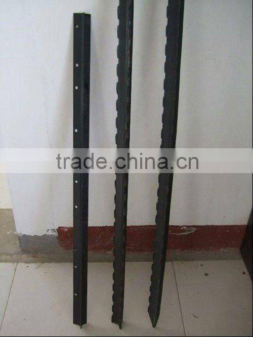 Warehouse security fence with Y post