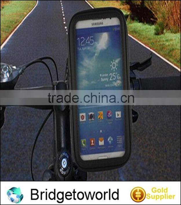 Waterproof case for iphone samsung mobile phone with bike mount all mobile phone