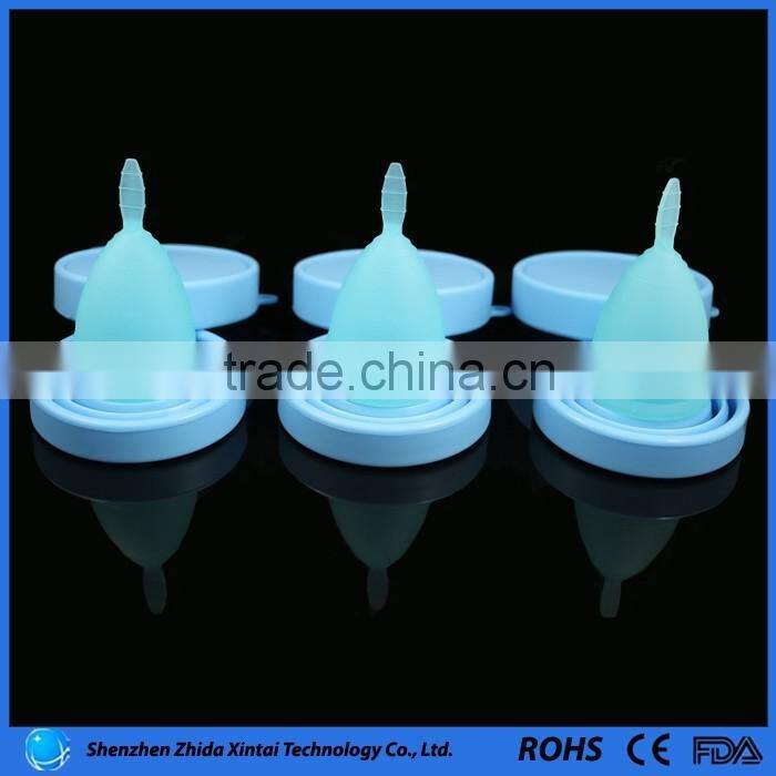 New products 2016 innovative product silicone folding cup for menstrual cup