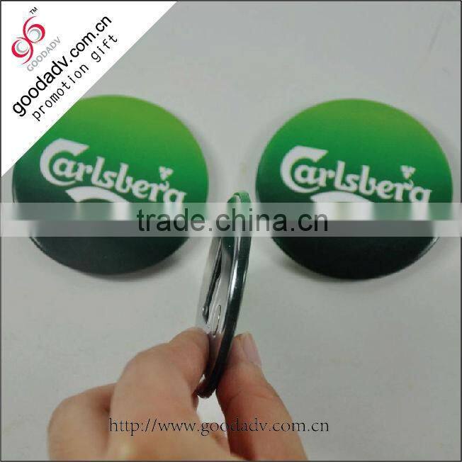 2014 Custom lowest price 100% safe material made simple style metal bottle opener