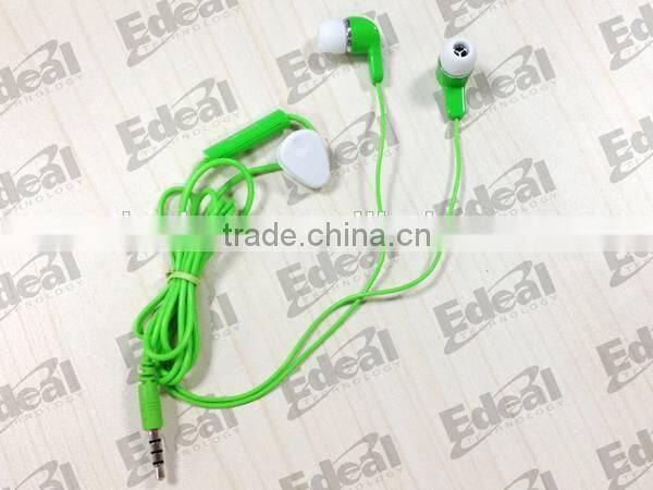 best seller of 2015 earphone with mic accessories mobile BSCI certified
