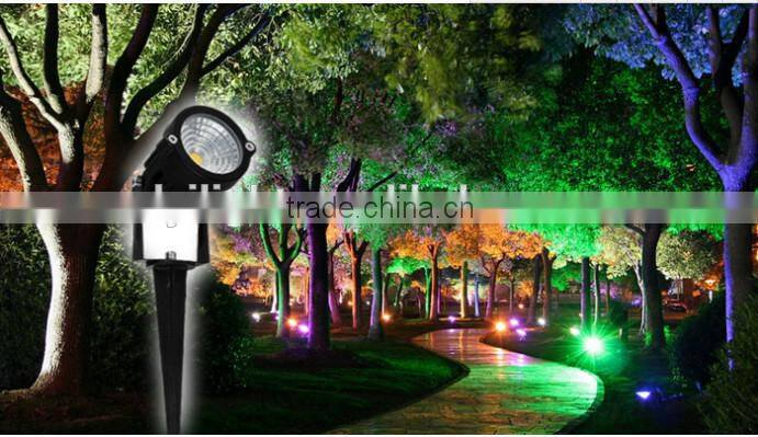 Stainless steel pillar high power ledsquare garden/path/lawn flood light