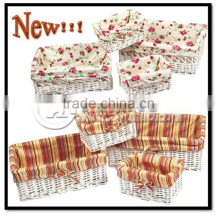 Home Use 3tiers Striped Storage Cabinet