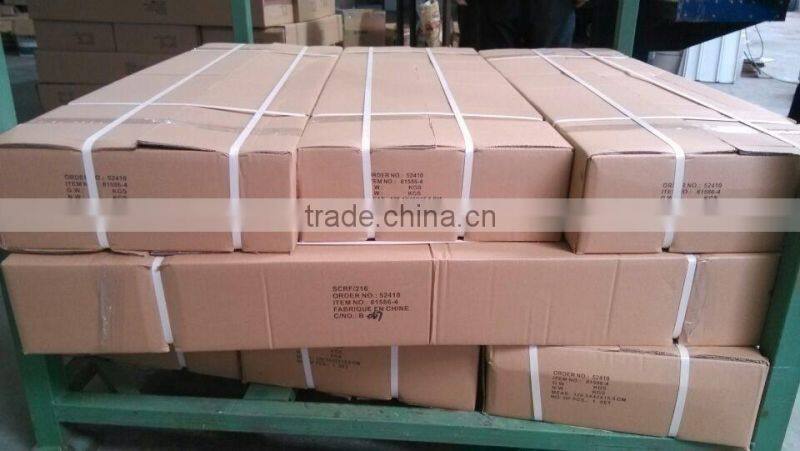 Hypermarket Cosmetics Display Racks/Latest Fashion Cosmetics Store Display Stand with Light Box