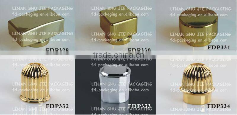 Perfume bottle cap,ABS Metalized cap with PP inside