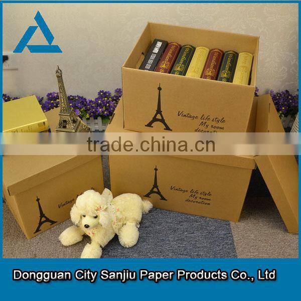 customized paper storage box paper craft storage box