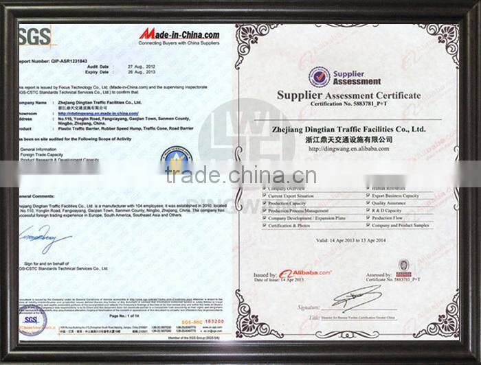 stainless steel safeguard pole