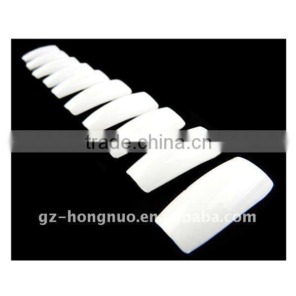 500 Nail Art French Acrylic False Artificial Tips White HN042